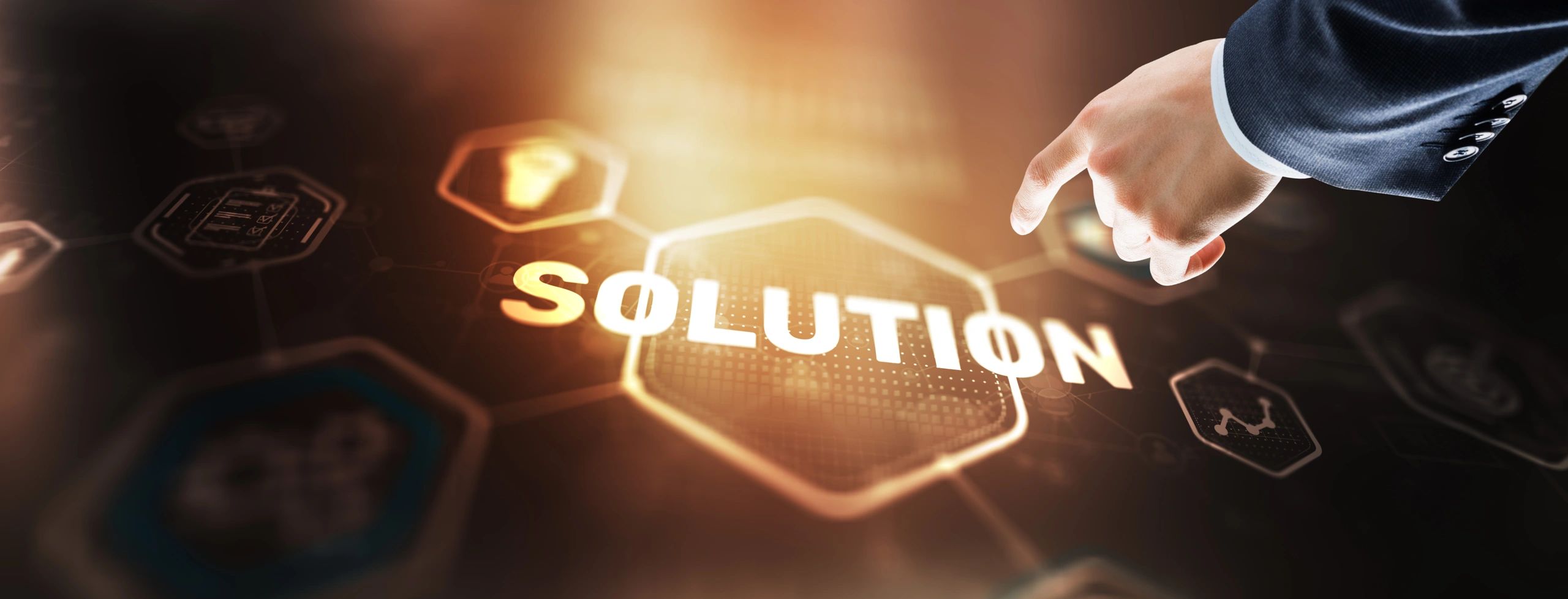 IT solution concept