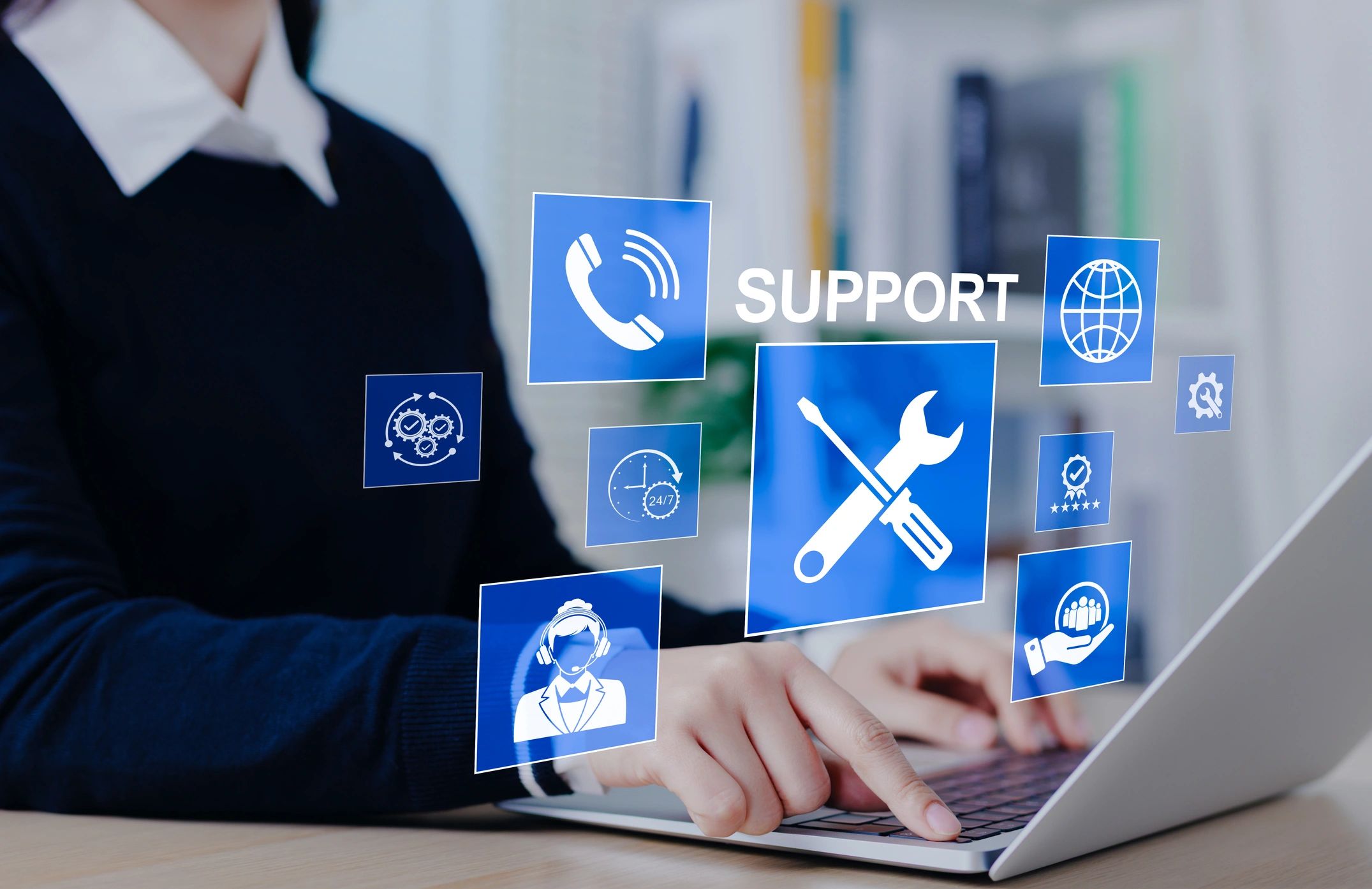 Technical support concept